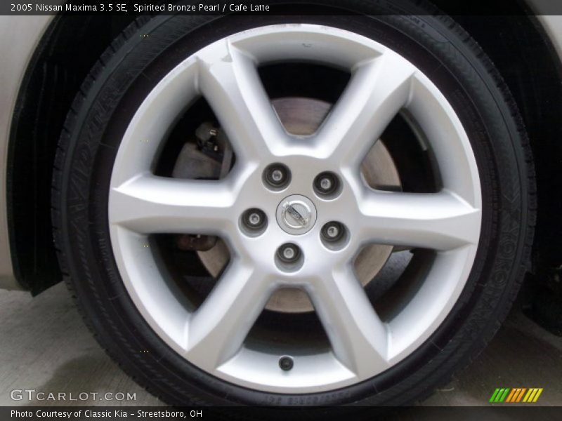Spirited Bronze Pearl / Cafe Latte 2005 Nissan Maxima 3.5 SE