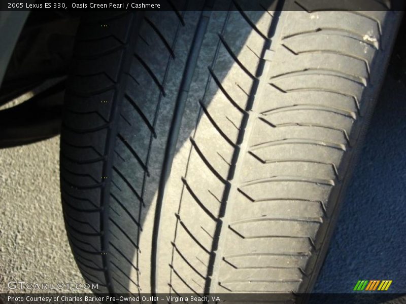 Oasis Green Pearl / Cashmere 2005 Lexus ES 330