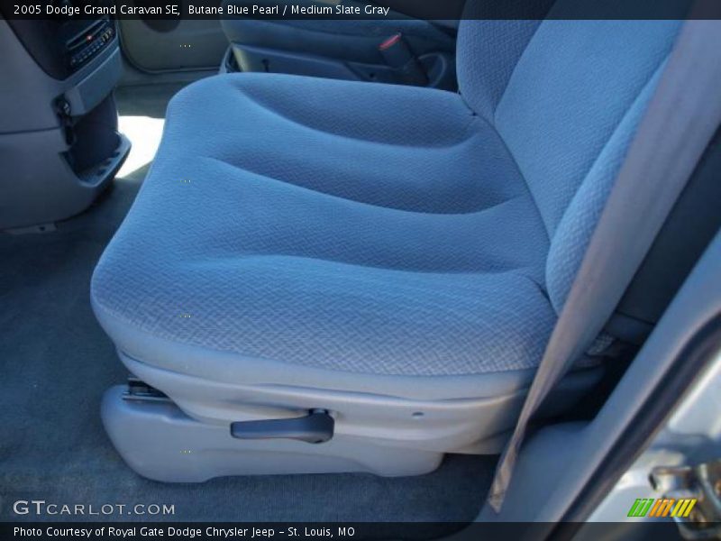 Butane Blue Pearl / Medium Slate Gray 2005 Dodge Grand Caravan SE