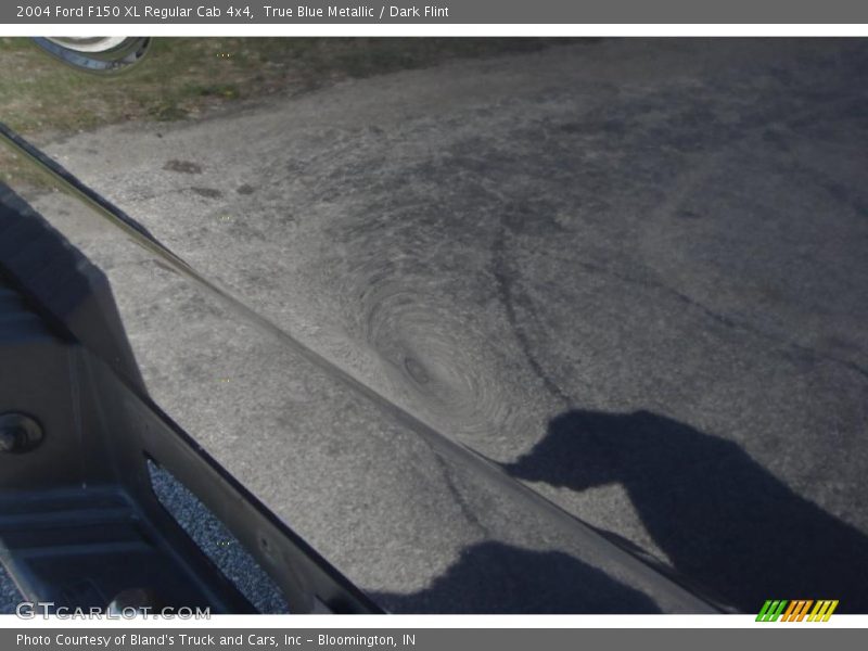 True Blue Metallic / Dark Flint 2004 Ford F150 XL Regular Cab 4x4
