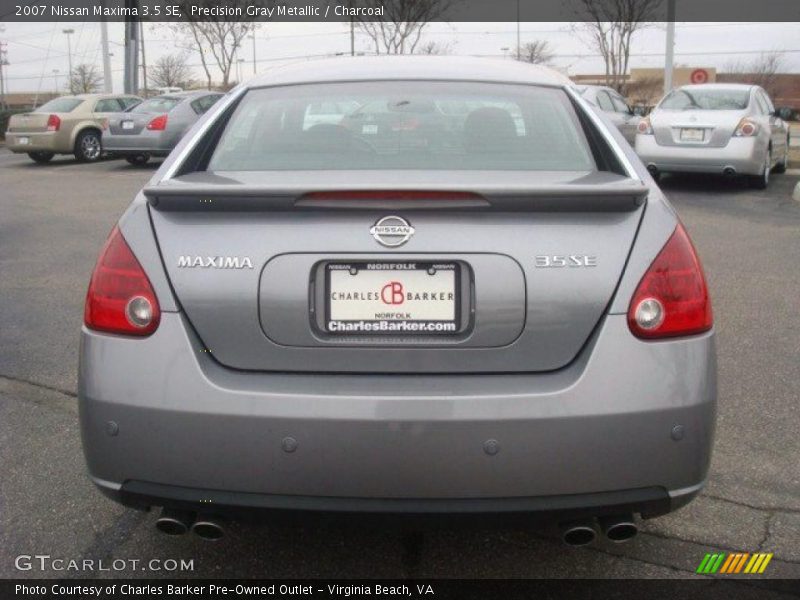 Precision Gray Metallic / Charcoal 2007 Nissan Maxima 3.5 SE