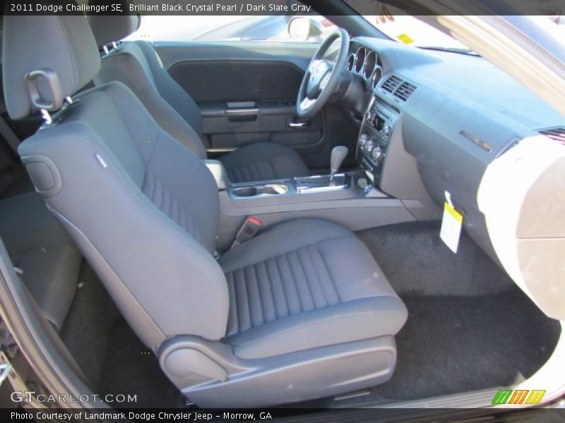  2011 Challenger SE Dark Slate Gray Interior