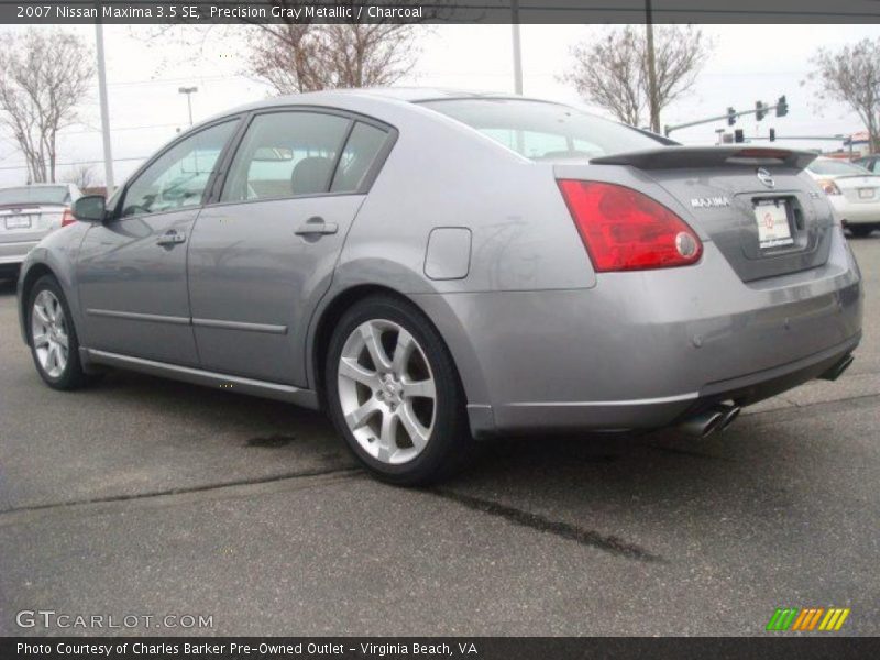 Precision Gray Metallic / Charcoal 2007 Nissan Maxima 3.5 SE