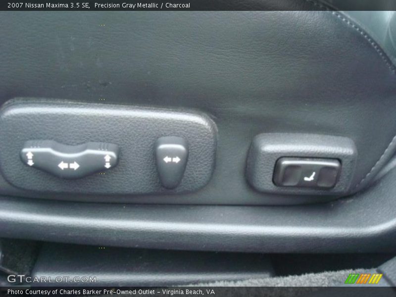 Precision Gray Metallic / Charcoal 2007 Nissan Maxima 3.5 SE
