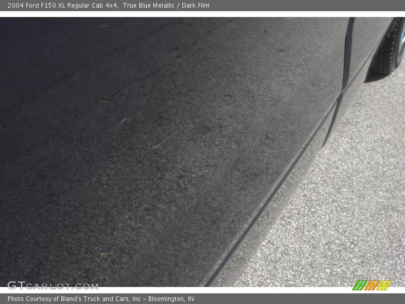 True Blue Metallic / Dark Flint 2004 Ford F150 XL Regular Cab 4x4