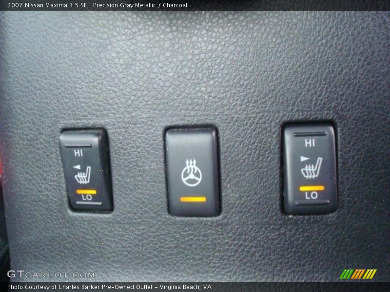 Precision Gray Metallic / Charcoal 2007 Nissan Maxima 3.5 SE