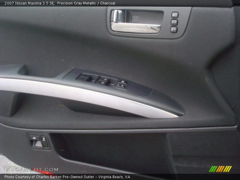 Precision Gray Metallic / Charcoal 2007 Nissan Maxima 3.5 SE