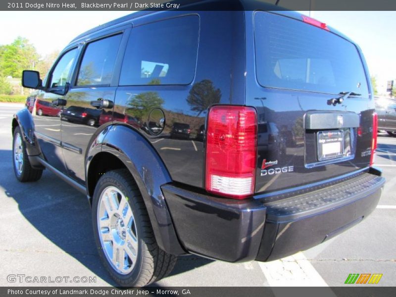Blackberry Pearl / Dark Slate Gray 2011 Dodge Nitro Heat