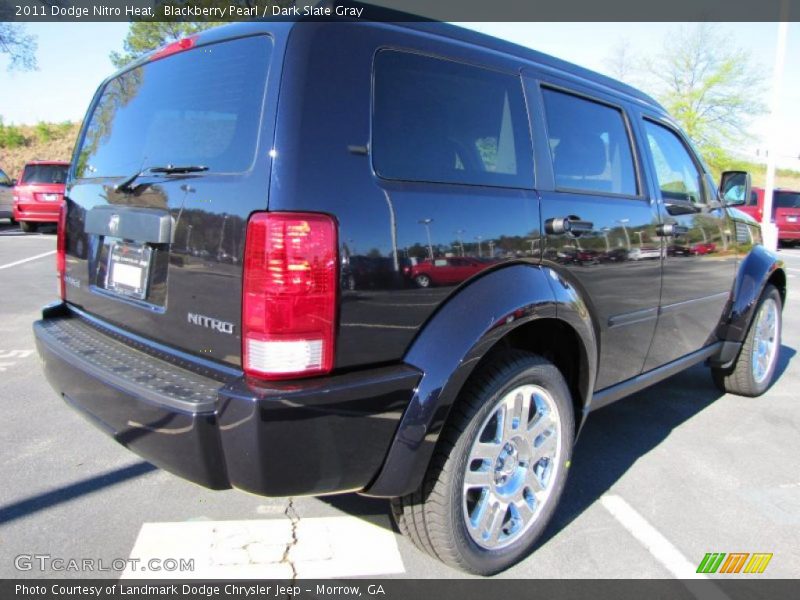 Blackberry Pearl / Dark Slate Gray 2011 Dodge Nitro Heat