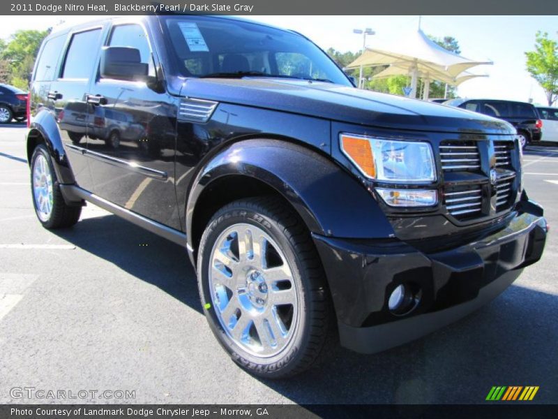 Blackberry Pearl / Dark Slate Gray 2011 Dodge Nitro Heat