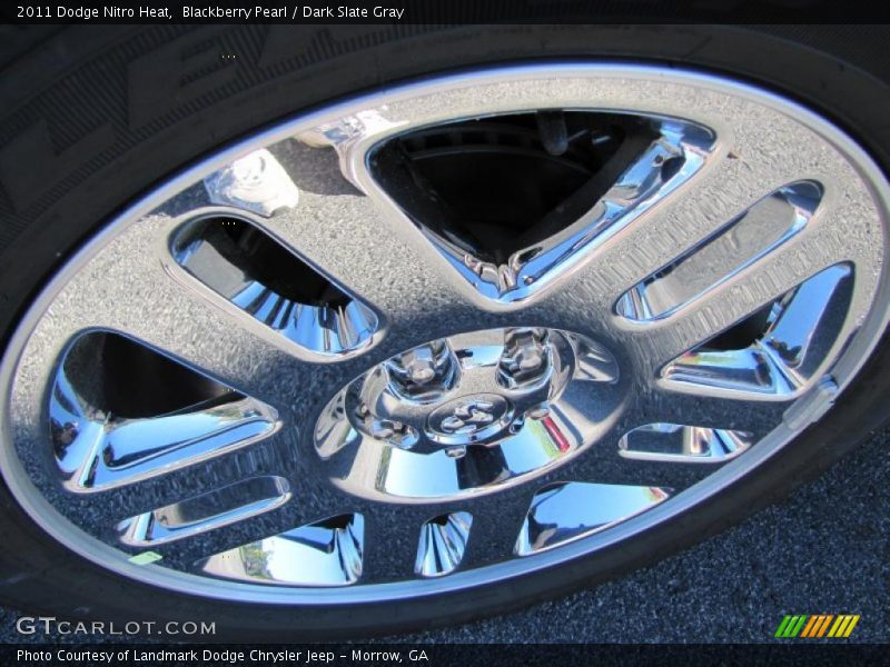 Blackberry Pearl / Dark Slate Gray 2011 Dodge Nitro Heat