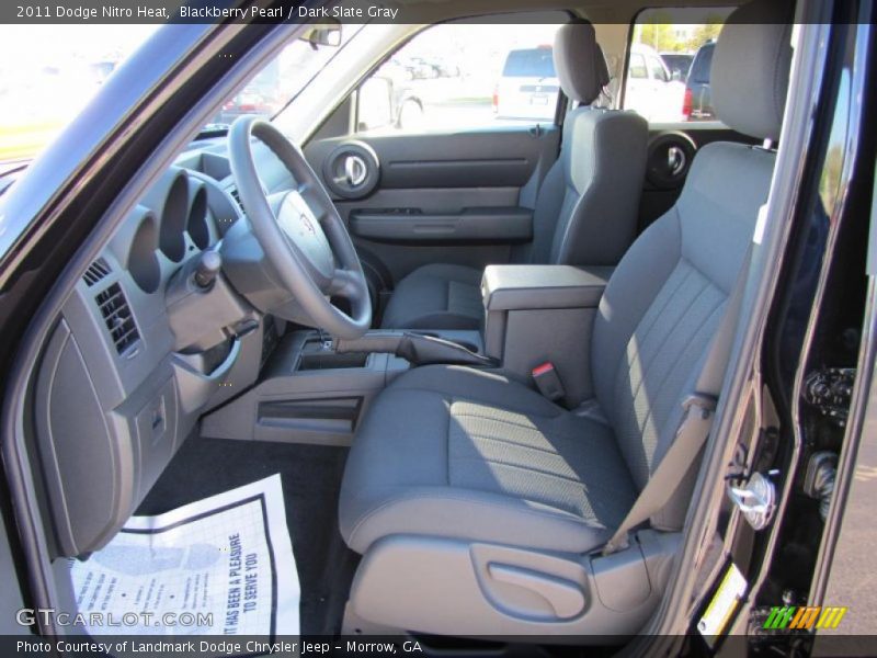 Blackberry Pearl / Dark Slate Gray 2011 Dodge Nitro Heat