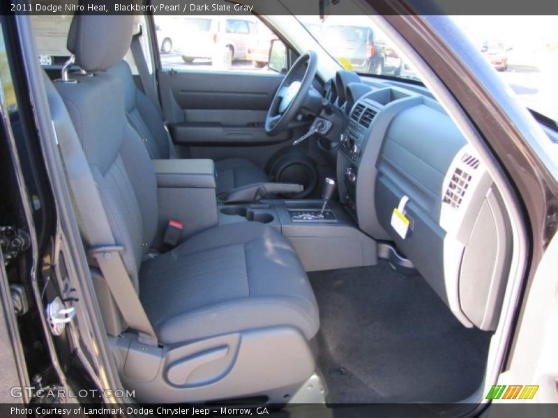 Blackberry Pearl / Dark Slate Gray 2011 Dodge Nitro Heat