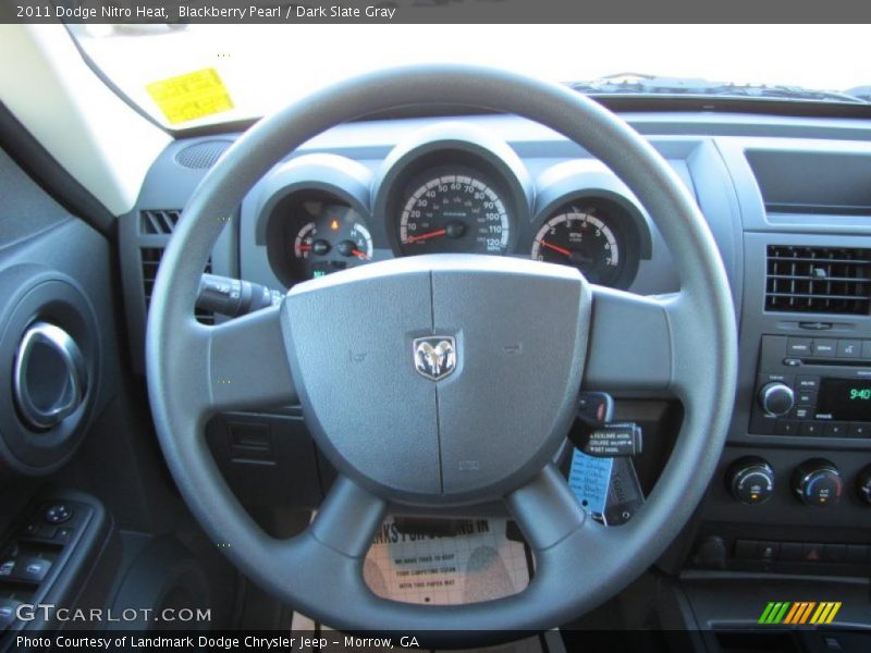 Blackberry Pearl / Dark Slate Gray 2011 Dodge Nitro Heat