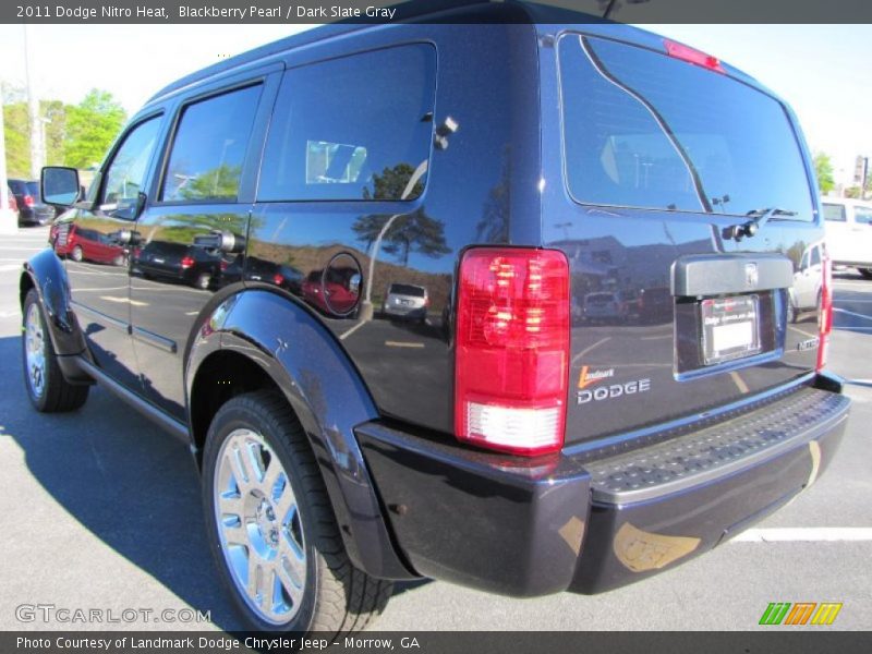 Blackberry Pearl / Dark Slate Gray 2011 Dodge Nitro Heat