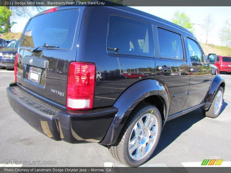 Blackberry Pearl / Dark Slate Gray 2011 Dodge Nitro Heat