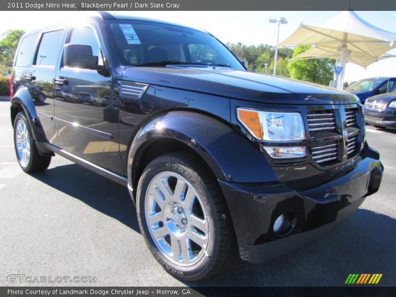 Blackberry Pearl / Dark Slate Gray 2011 Dodge Nitro Heat