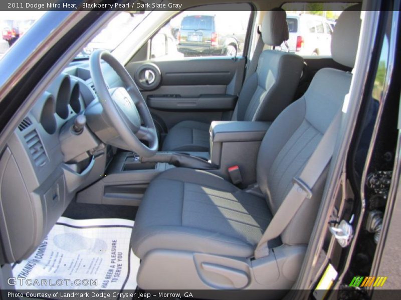 Blackberry Pearl / Dark Slate Gray 2011 Dodge Nitro Heat