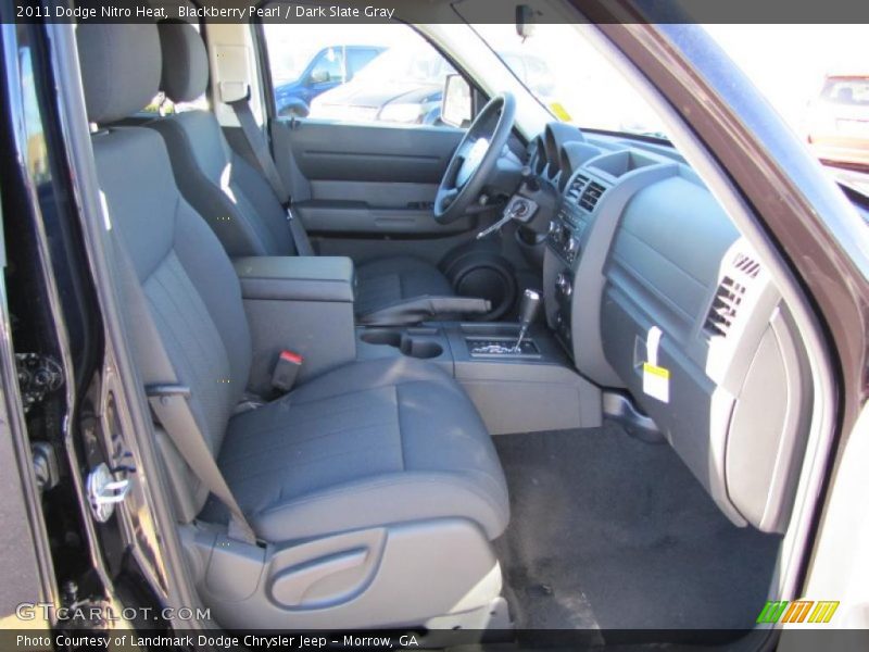 Blackberry Pearl / Dark Slate Gray 2011 Dodge Nitro Heat
