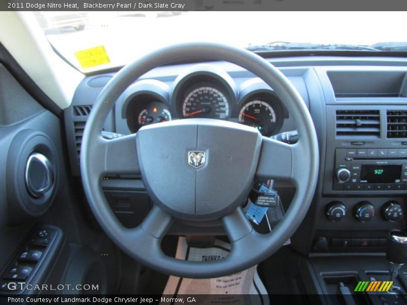 Blackberry Pearl / Dark Slate Gray 2011 Dodge Nitro Heat