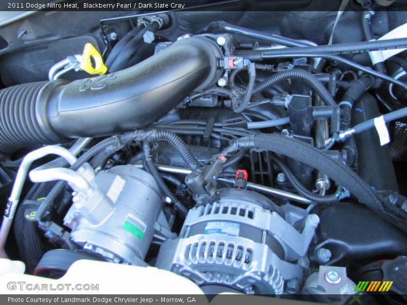Blackberry Pearl / Dark Slate Gray 2011 Dodge Nitro Heat