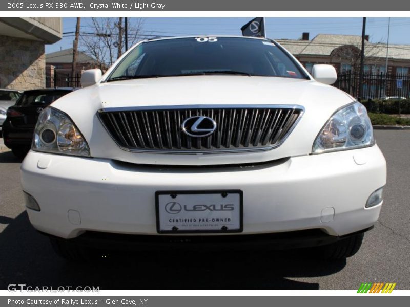 Crystal White / Light Gray 2005 Lexus RX 330 AWD