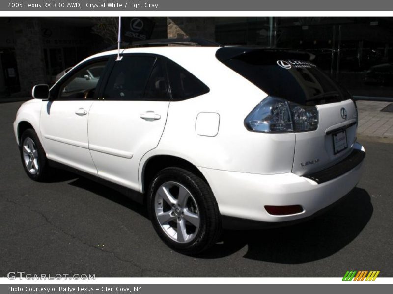 Crystal White / Light Gray 2005 Lexus RX 330 AWD