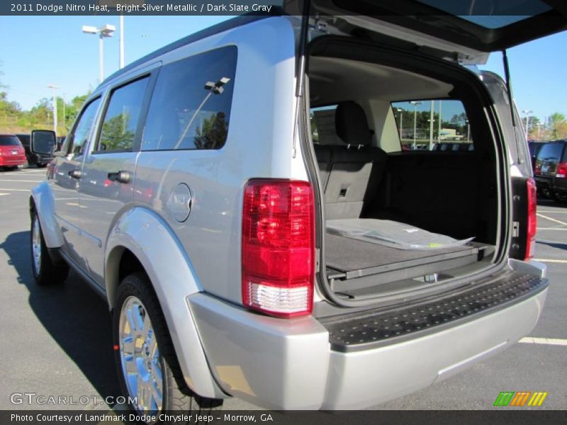 Bright Silver Metallic / Dark Slate Gray 2011 Dodge Nitro Heat
