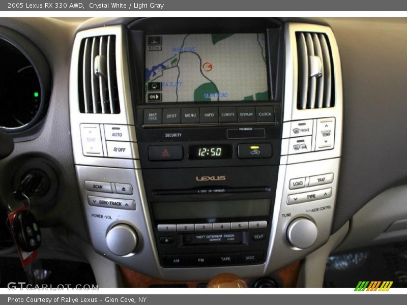 Crystal White / Light Gray 2005 Lexus RX 330 AWD