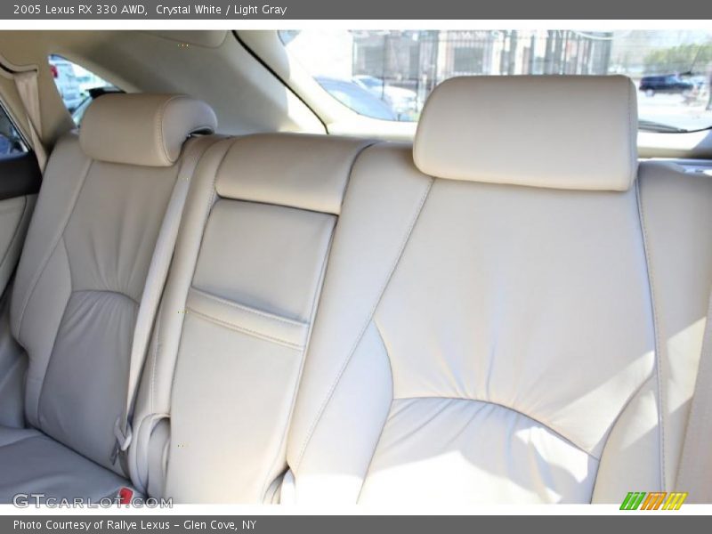Crystal White / Light Gray 2005 Lexus RX 330 AWD