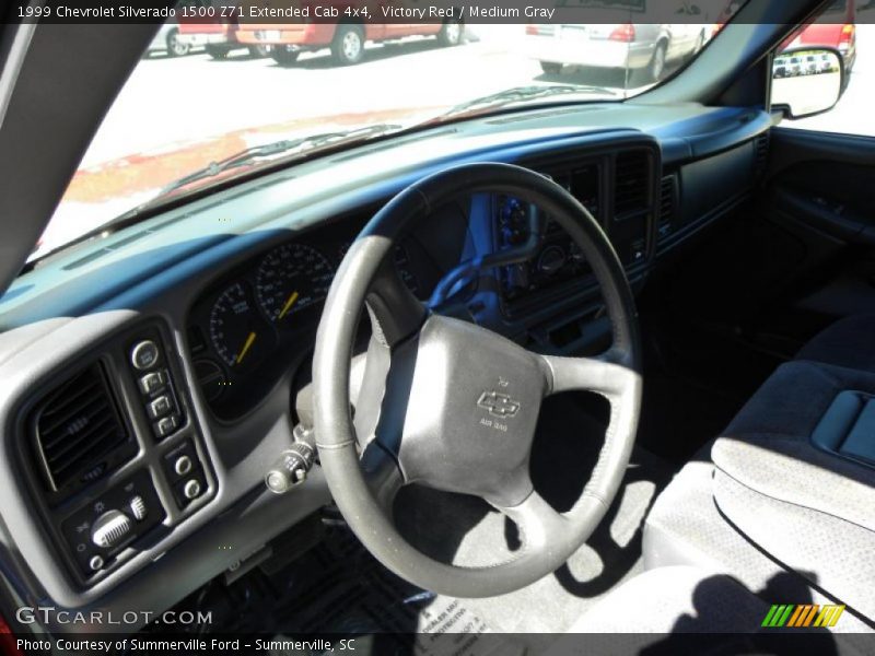 Victory Red / Medium Gray 1999 Chevrolet Silverado 1500 Z71 Extended Cab 4x4