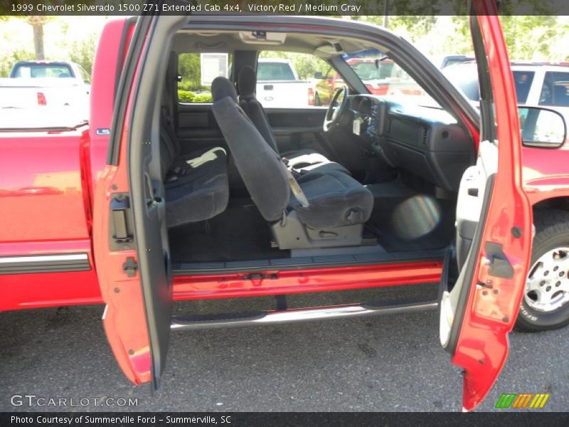 Victory Red / Medium Gray 1999 Chevrolet Silverado 1500 Z71 Extended Cab 4x4