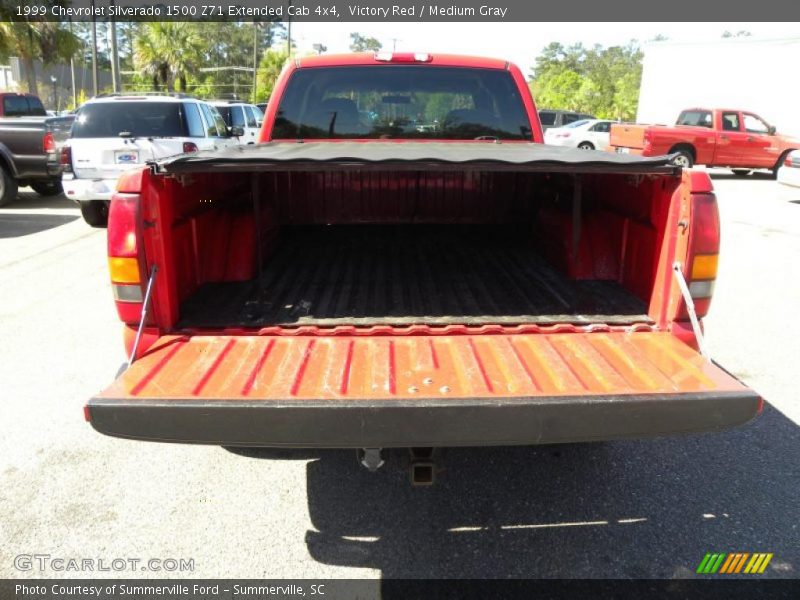 Victory Red / Medium Gray 1999 Chevrolet Silverado 1500 Z71 Extended Cab 4x4