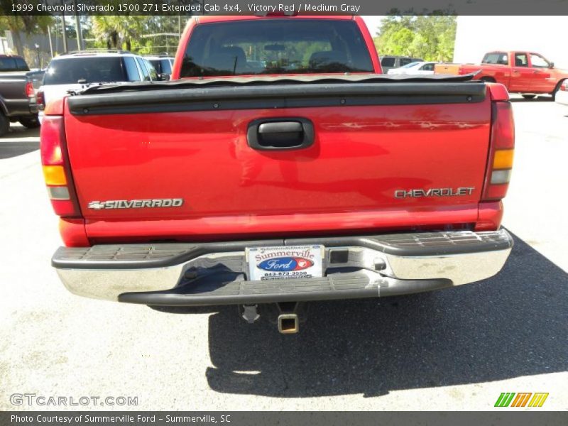 Victory Red / Medium Gray 1999 Chevrolet Silverado 1500 Z71 Extended Cab 4x4