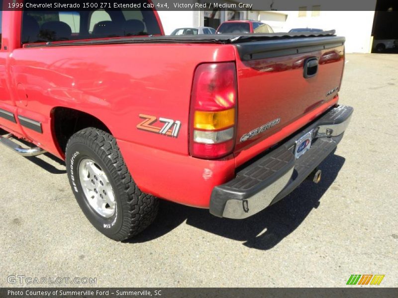 Victory Red / Medium Gray 1999 Chevrolet Silverado 1500 Z71 Extended Cab 4x4