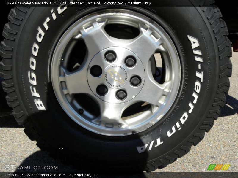 Victory Red / Medium Gray 1999 Chevrolet Silverado 1500 Z71 Extended Cab 4x4