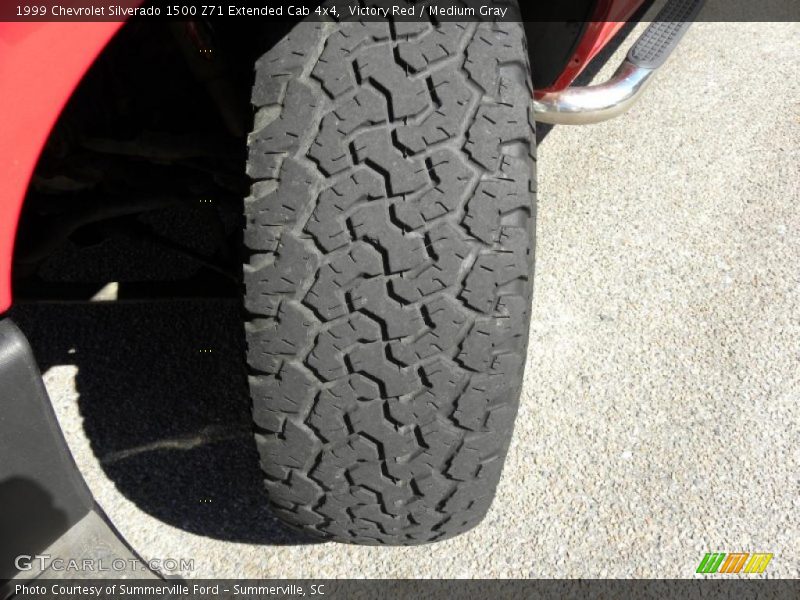Victory Red / Medium Gray 1999 Chevrolet Silverado 1500 Z71 Extended Cab 4x4