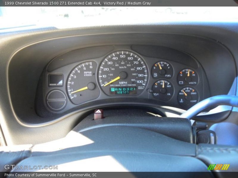 1999 Silverado 1500 Z71 Extended Cab 4x4 Z71 Extended Cab 4x4 Gauges