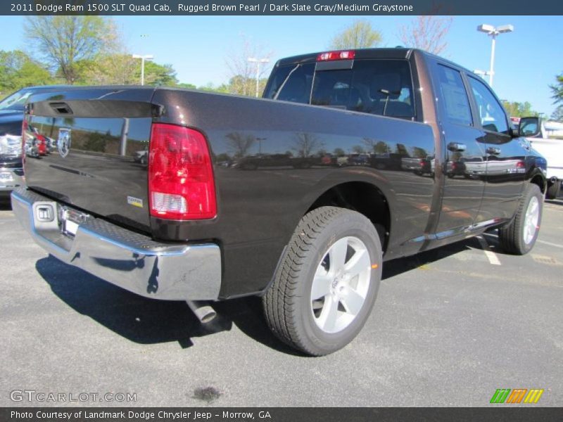 Rugged Brown Pearl / Dark Slate Gray/Medium Graystone 2011 Dodge Ram 1500 SLT Quad Cab