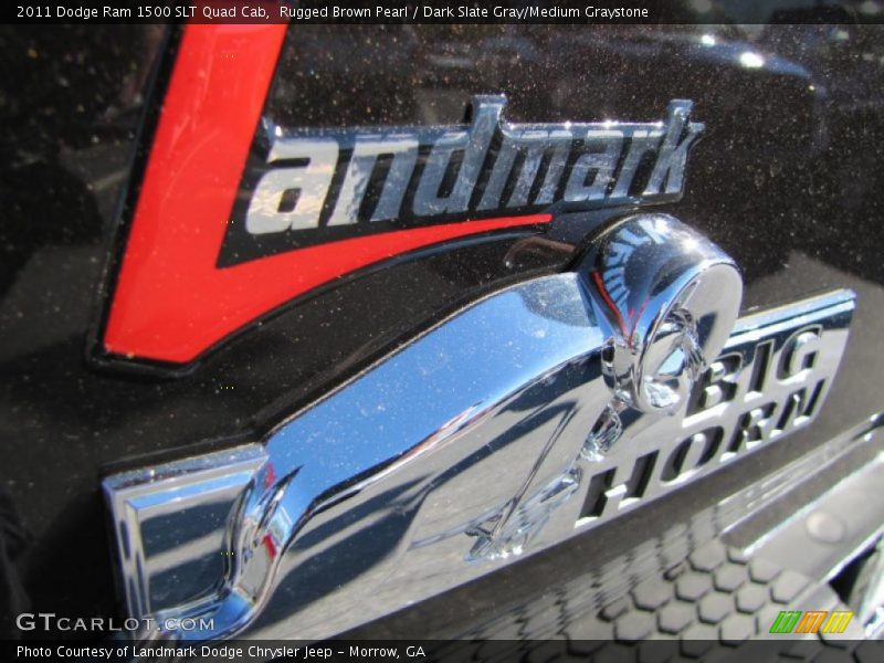 Rugged Brown Pearl / Dark Slate Gray/Medium Graystone 2011 Dodge Ram 1500 SLT Quad Cab