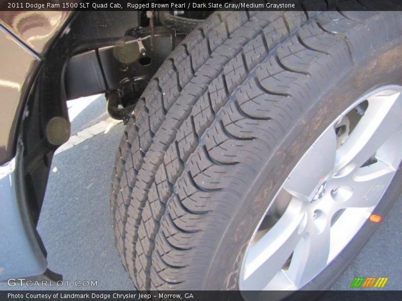 Rugged Brown Pearl / Dark Slate Gray/Medium Graystone 2011 Dodge Ram 1500 SLT Quad Cab