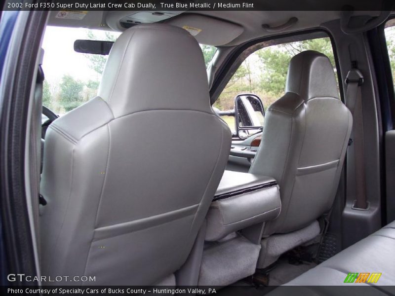  2002 F350 Super Duty Lariat Crew Cab Dually Medium Flint Interior