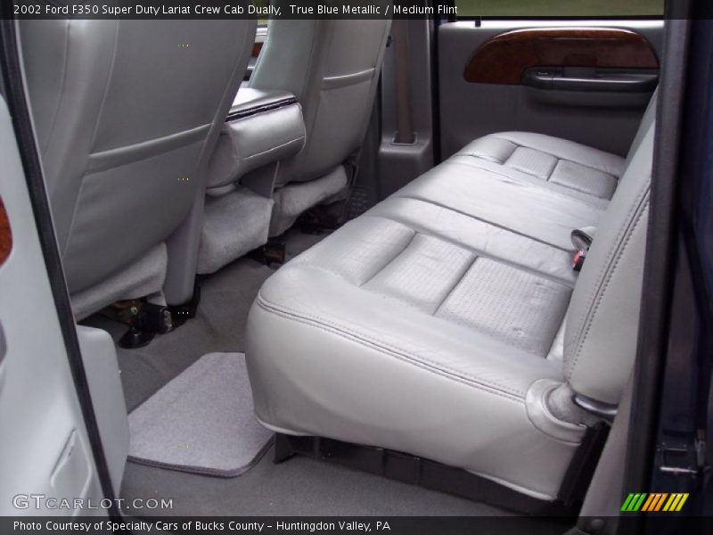  2002 F350 Super Duty Lariat Crew Cab Dually Medium Flint Interior