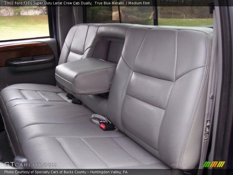  2002 F350 Super Duty Lariat Crew Cab Dually Medium Flint Interior