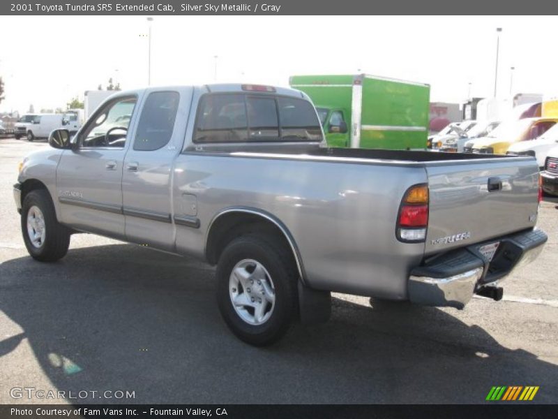 Silver Sky Metallic / Gray 2001 Toyota Tundra SR5 Extended Cab