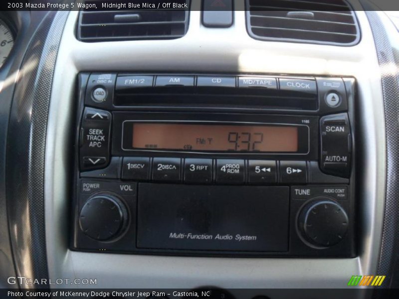 Midnight Blue Mica / Off Black 2003 Mazda Protege 5 Wagon