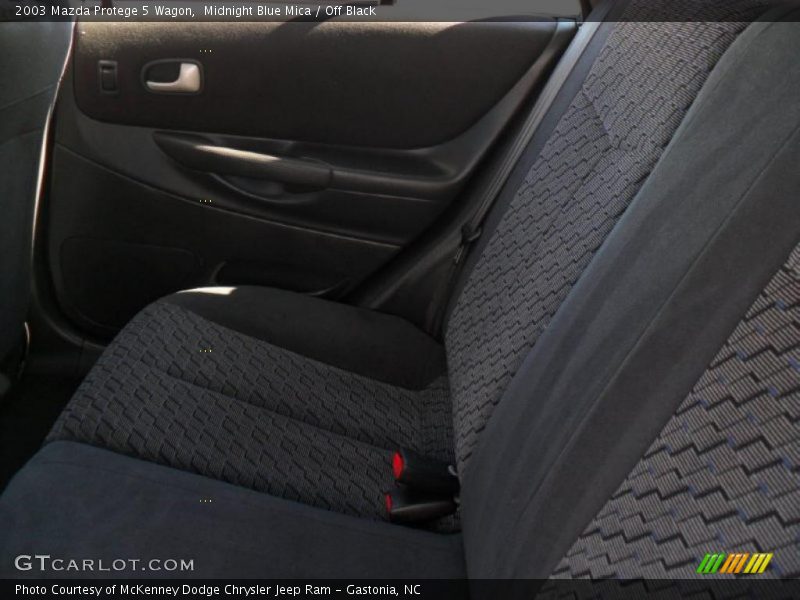 Midnight Blue Mica / Off Black 2003 Mazda Protege 5 Wagon