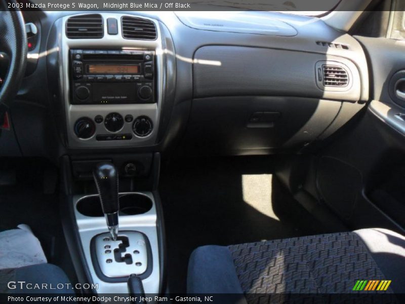 Midnight Blue Mica / Off Black 2003 Mazda Protege 5 Wagon