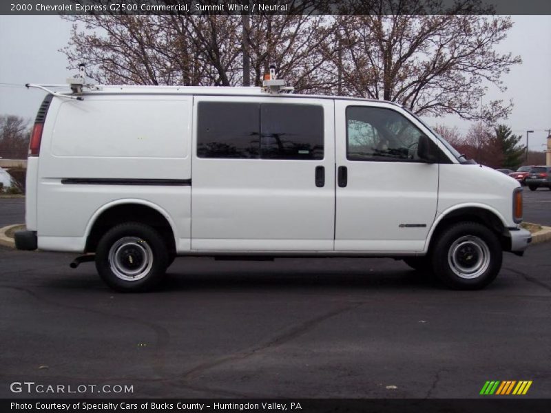 Summit White / Neutral 2000 Chevrolet Express G2500 Commercial