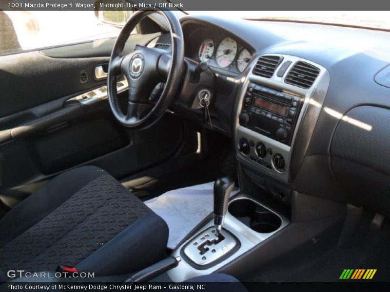 Midnight Blue Mica / Off Black 2003 Mazda Protege 5 Wagon
